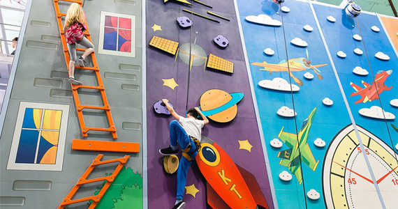 Детский скалодром Kids Town