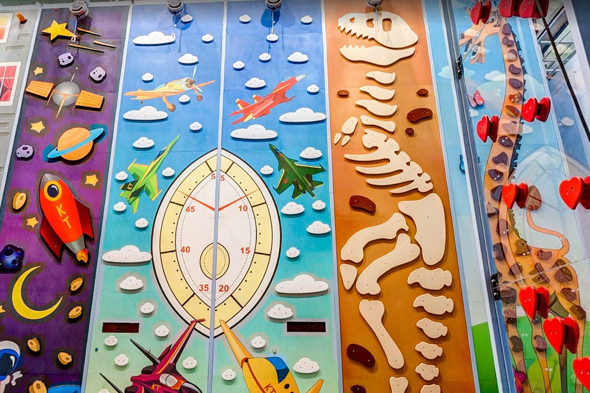 Детский скалодром Kids Town